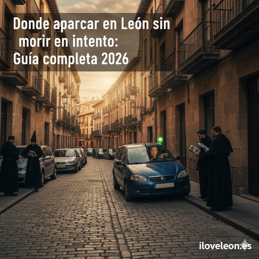 Donde aparcar en León