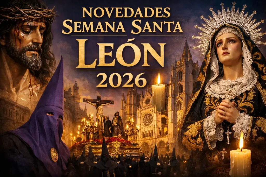 Novedades y cambios recorridos Semana Santa León 2026