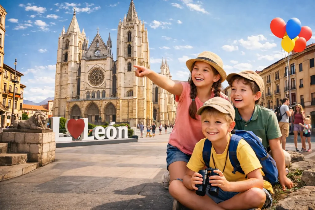 León con niños: planes familiares
