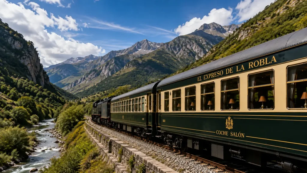 El Expreso de La Robla, tren turístico de lujo por León